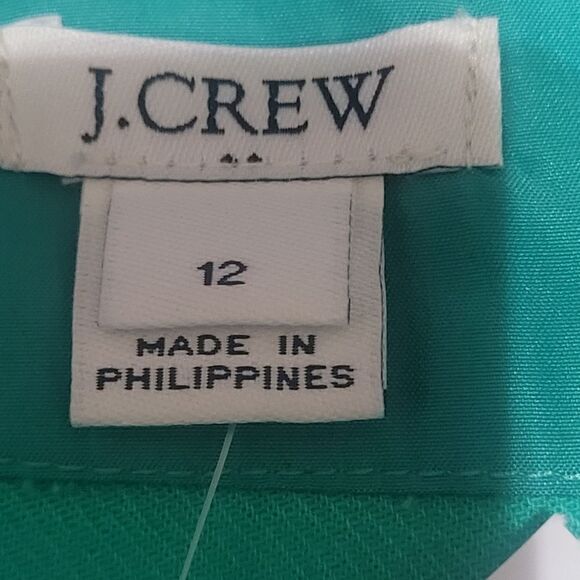 J. Crew green pencil skirt - Picture 3 of 3